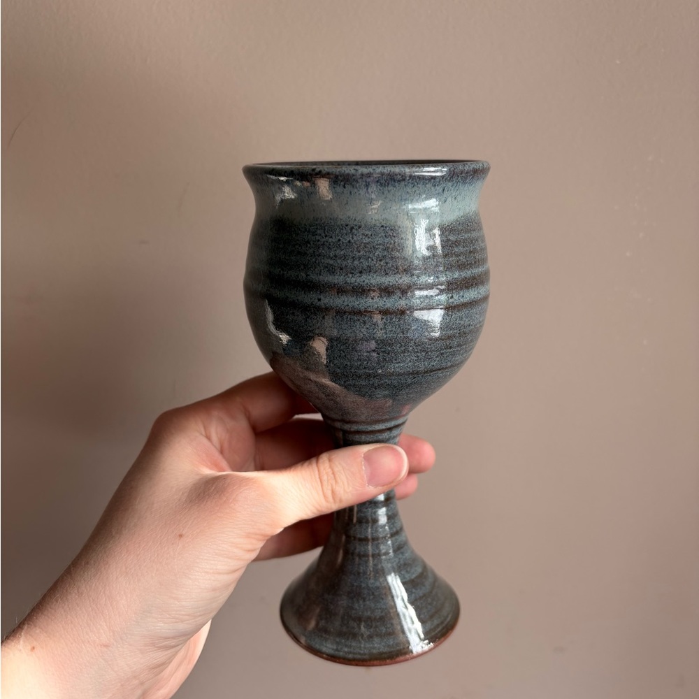 Handcrafted Ceramic Goblet
